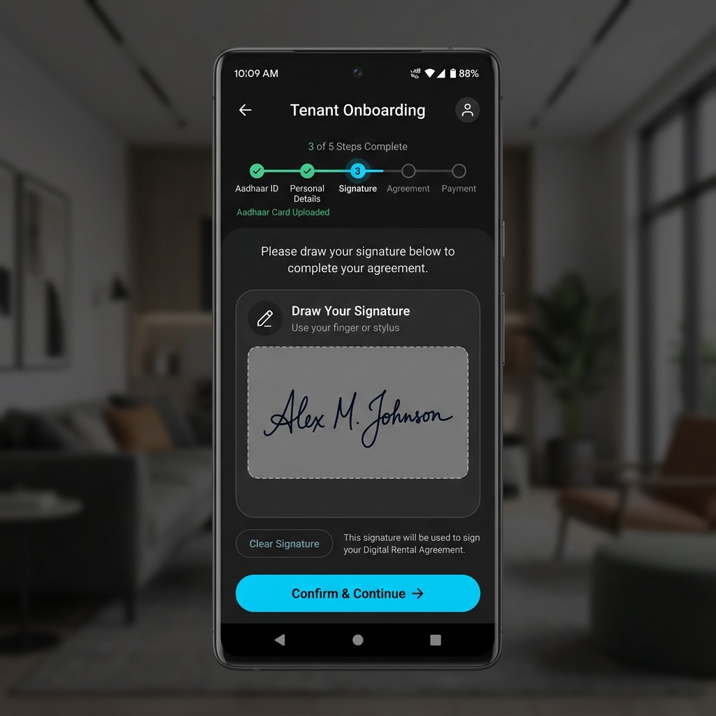 Tenant Mobile Onboarding